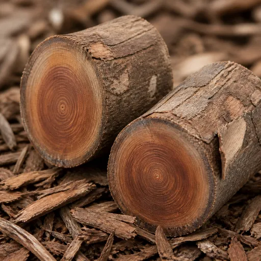 Illustration of Ho Wood as a raw material
