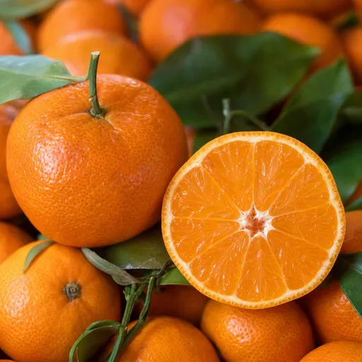 Illustration of Italian Tangerine as a raw material