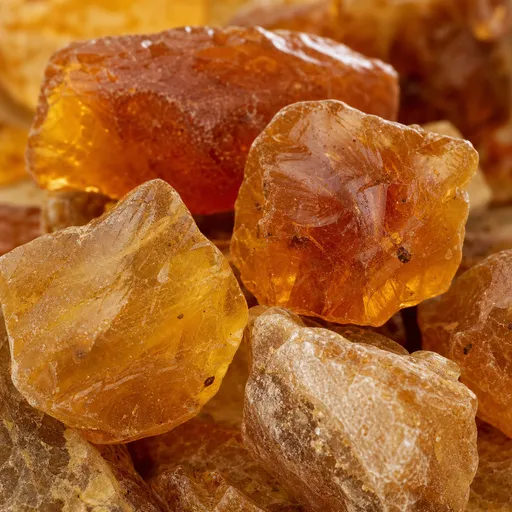 Illustration of Light Amber as a raw material