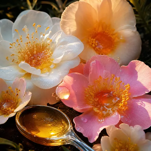 Illustration of Nectar as a raw material