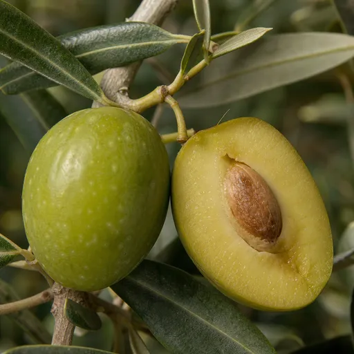 Illustration of Olive as a raw material
