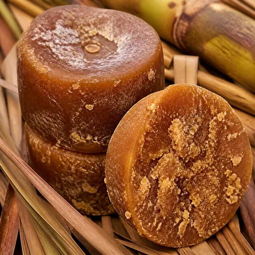 Illustration of Palm Sugar as a raw material