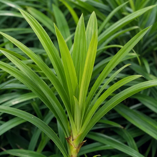 Illustration of Pandan as a raw material
