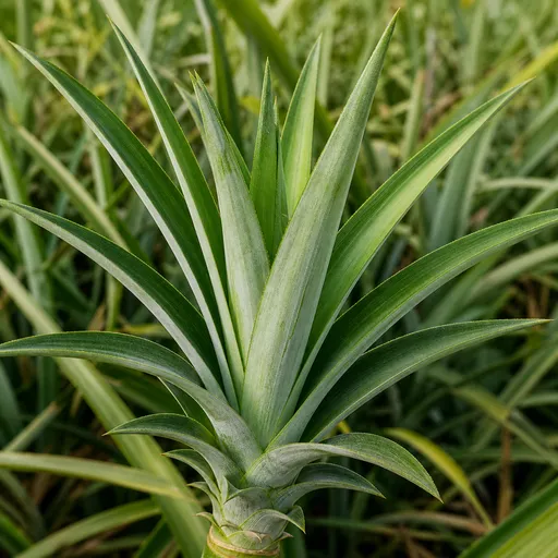 Illustration of Pineapple Leaf as a raw material
