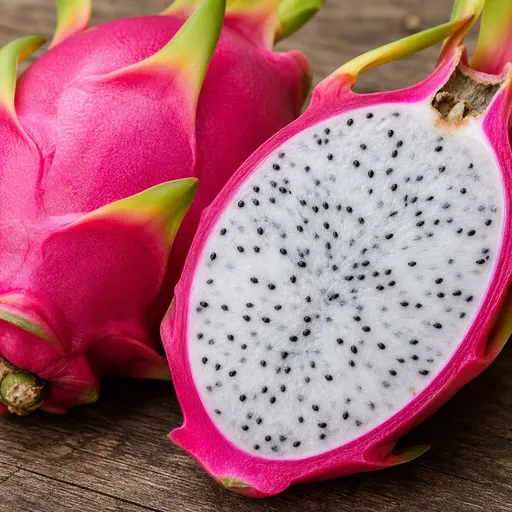 Illustration of Pitahaya as a raw material
