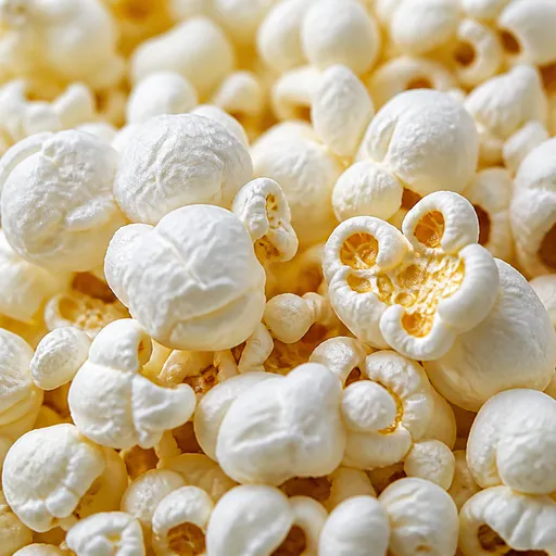 Illustration of Popcorn as a raw material