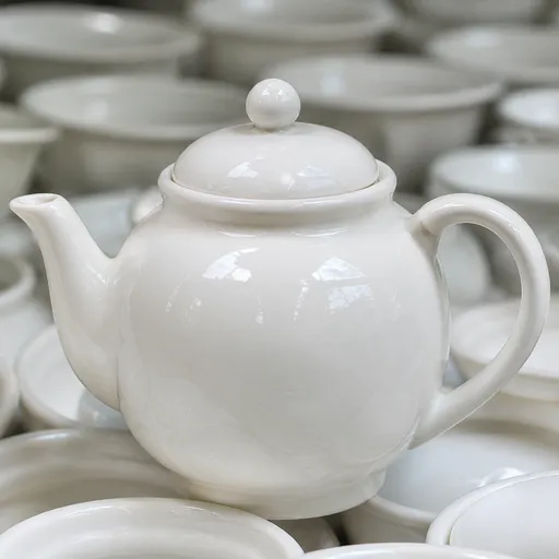 Illustration of Porcelain as a raw material