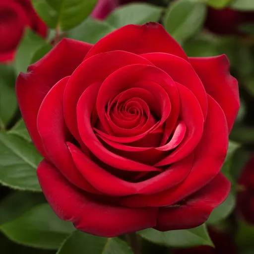 Illustration of Red Rose as a raw material