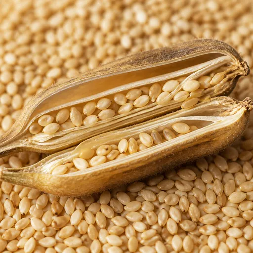 Illustration of Sesame as a raw material