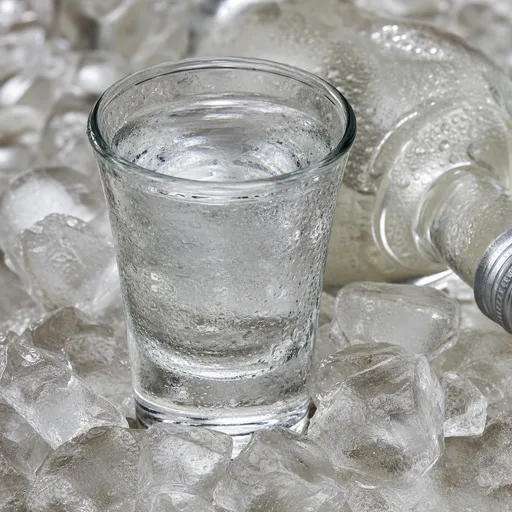 Illustration of Vodka as a raw material