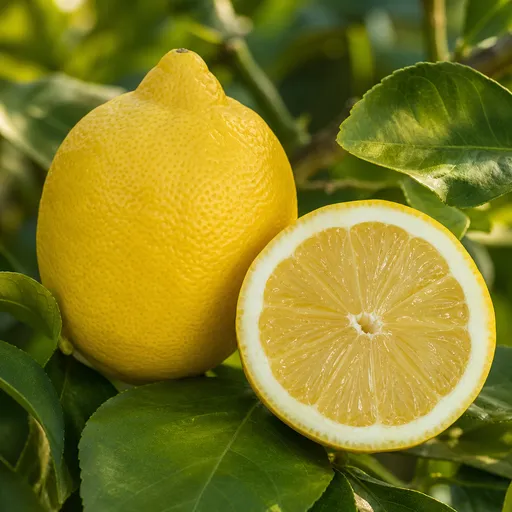Illustration of Calabrian Lemon as a raw material
