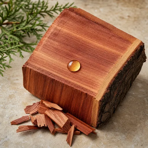 Illustration of Cedarwood Essence as a raw material