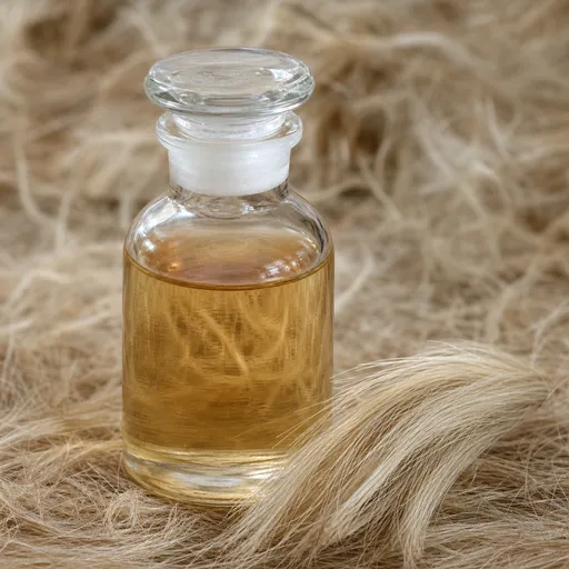 Illustration of Goat hair tincture as a raw material