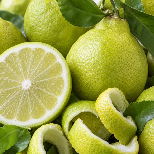 Illustration of Bergamot Essential Oil as a raw material