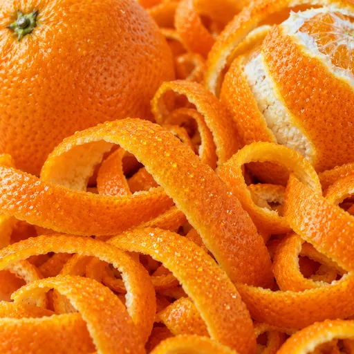 Illustration of Orange Zest as a raw material