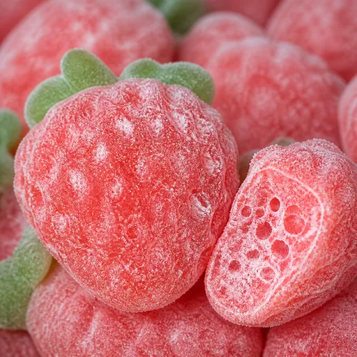 Illustration of Strawberry Fizz Candy as a raw material