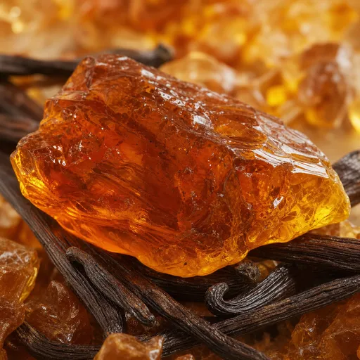 Illustration of Vanilla Amber Accord as a raw material