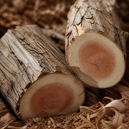 Illustration of White Cedar as a raw material